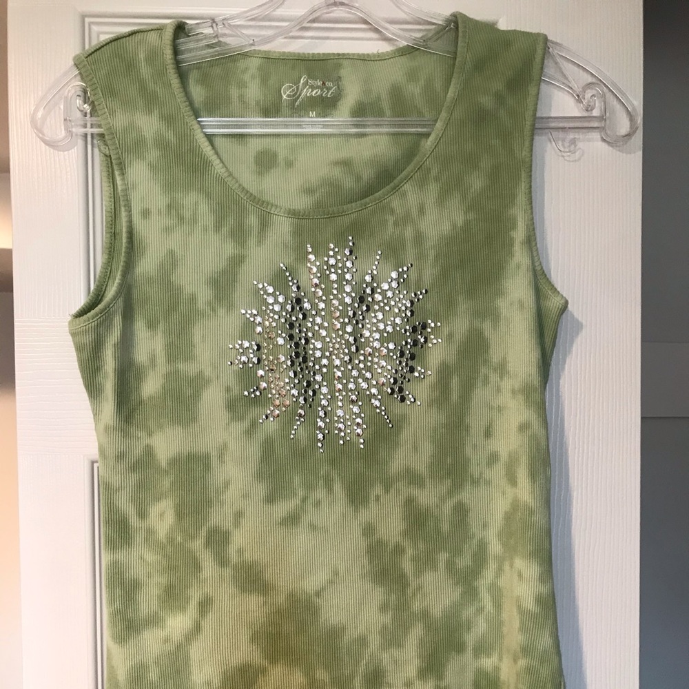 Excellent used condition green tank top
